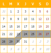 calendario de reservas