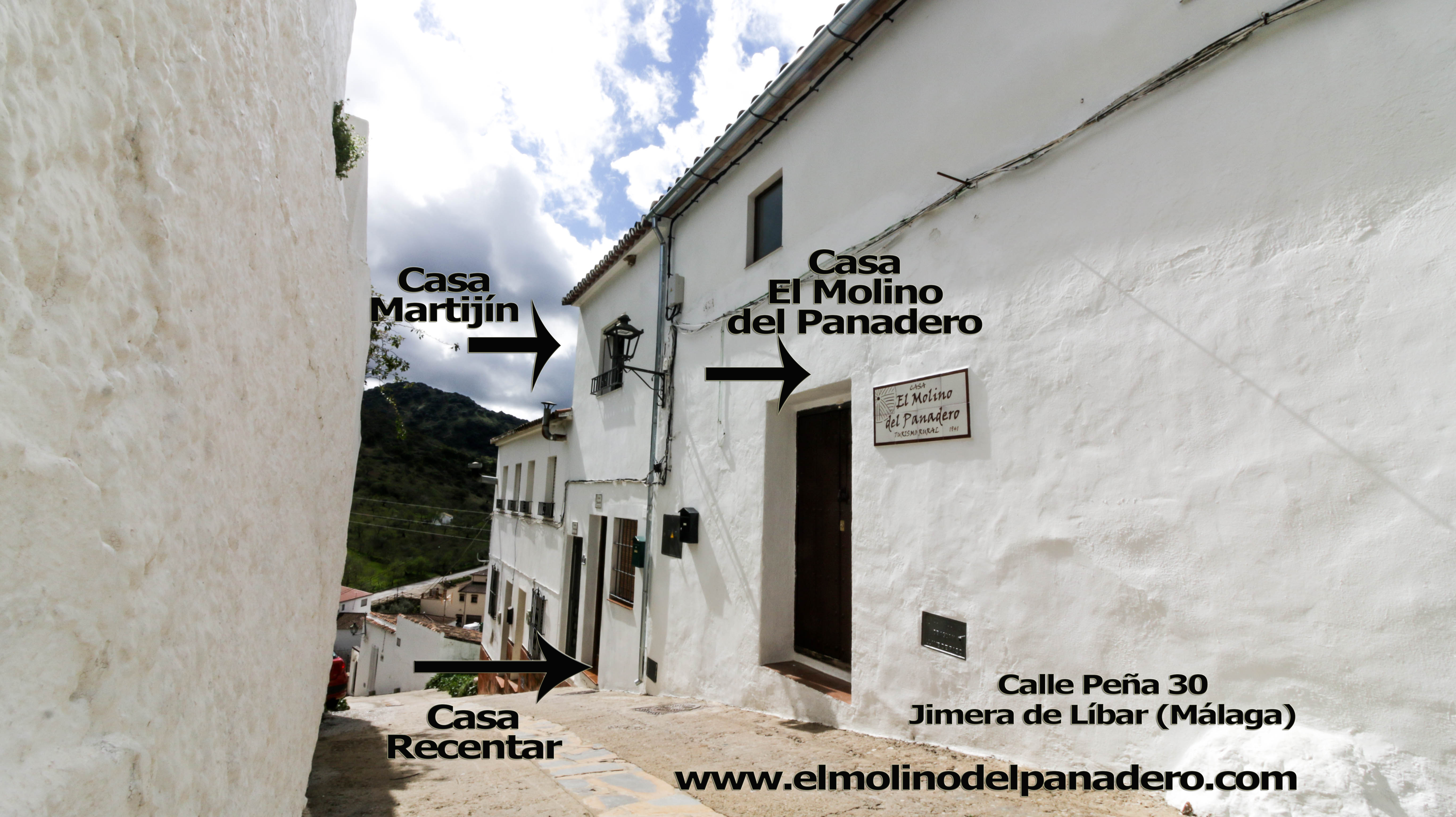 casa martijin casa recentar el molino del panadero calle peña 30 bis jimera de libar