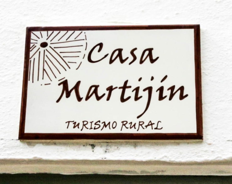 casa martijin casa recentar el molino del panadero casa rural jimera de libar ronda malaga spain letrero